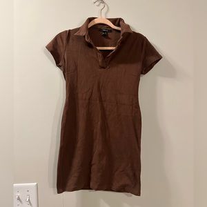 NEVER WORN - FOREVER 21 Brown Mini Dress